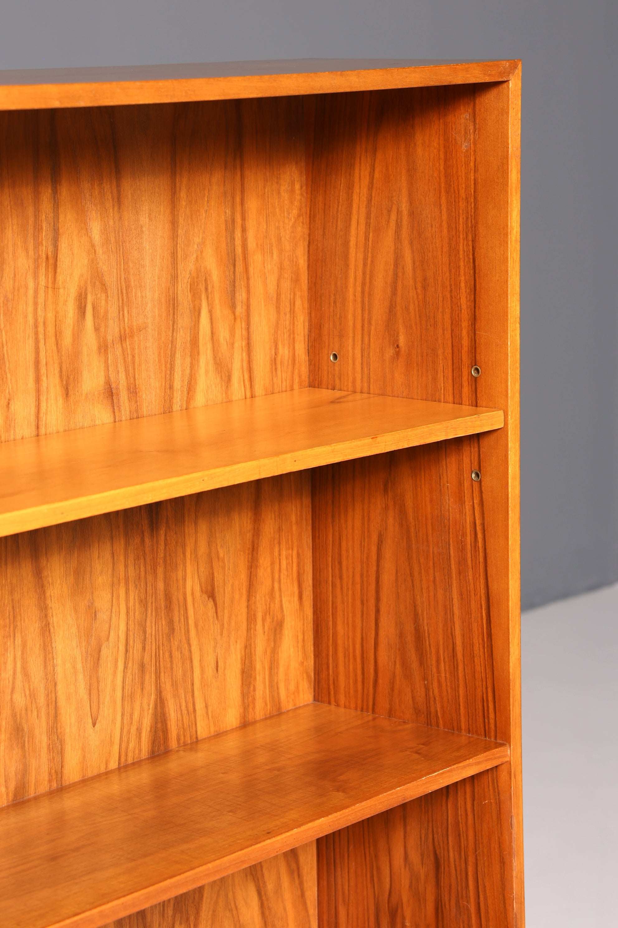 Beautiful original Musterring shelf, mid-century modern bookcase, retro style, real wood book storage