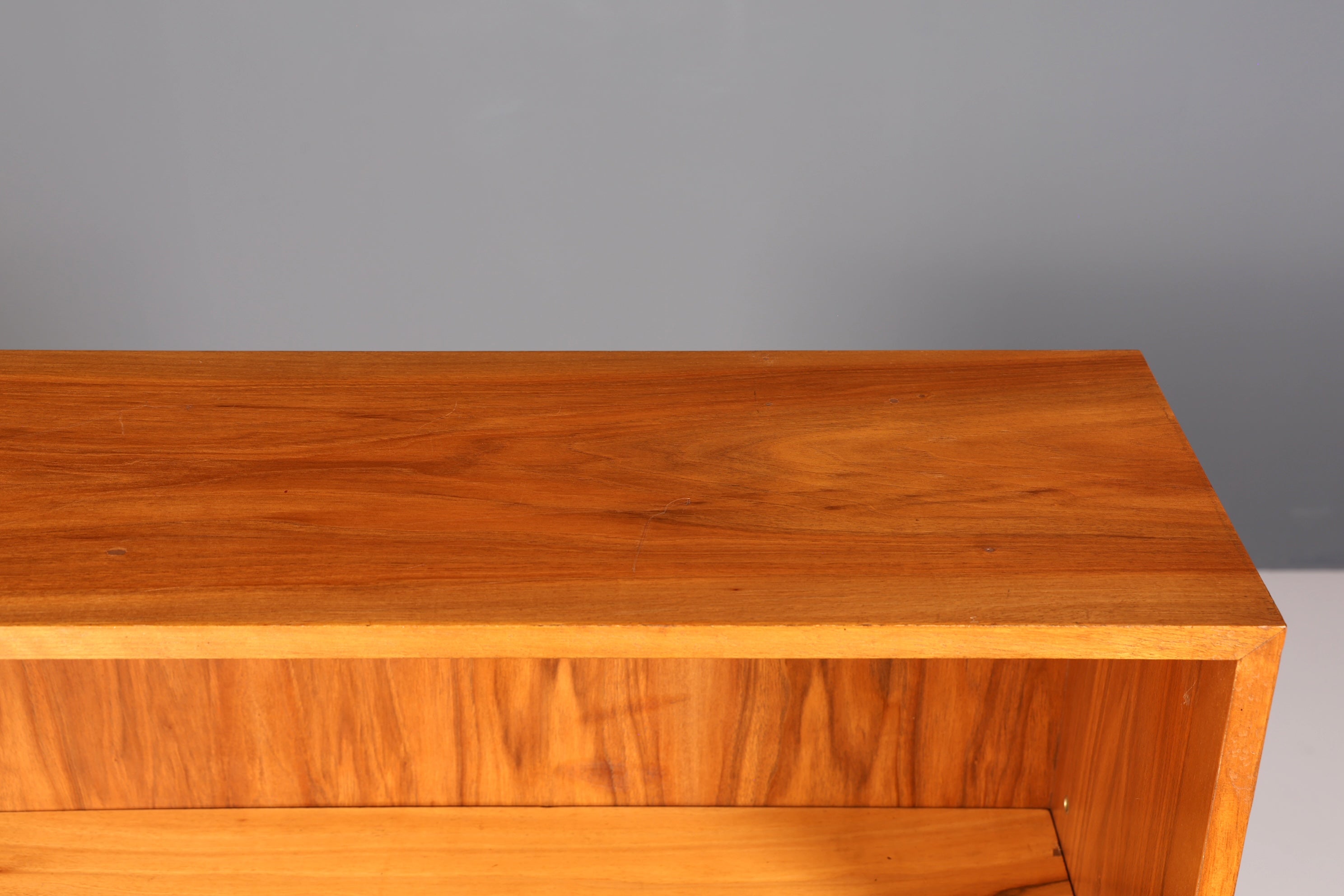 Beautiful original Musterring shelf, mid-century modern bookcase, retro style, real wood book storage