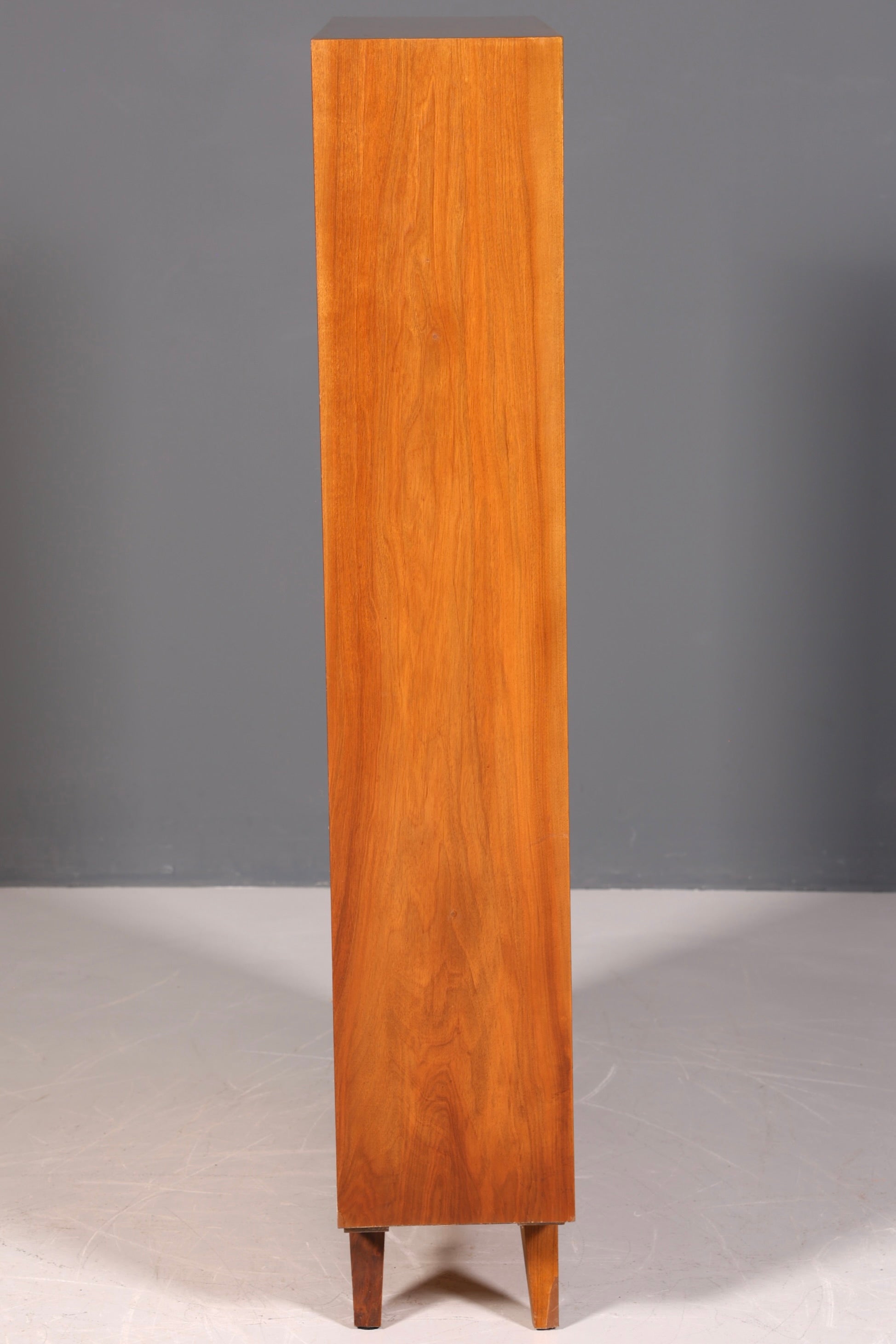 Beautiful original Musterring shelf, mid-century modern bookcase, retro style, real wood book storage