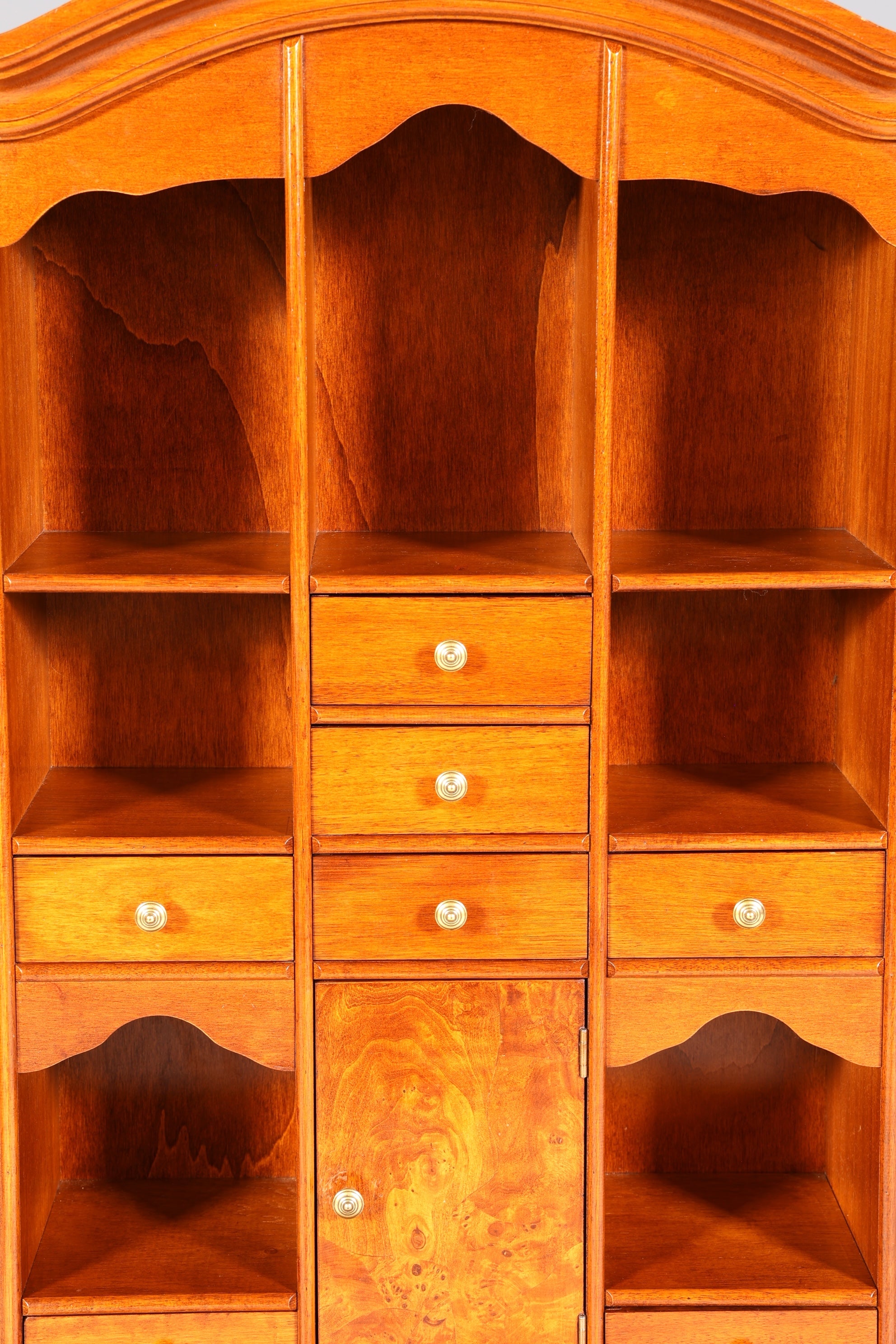 Wunderschöner Englischer Sekretär Büro Aufsatzsekretär Antik 60S Schrank UK