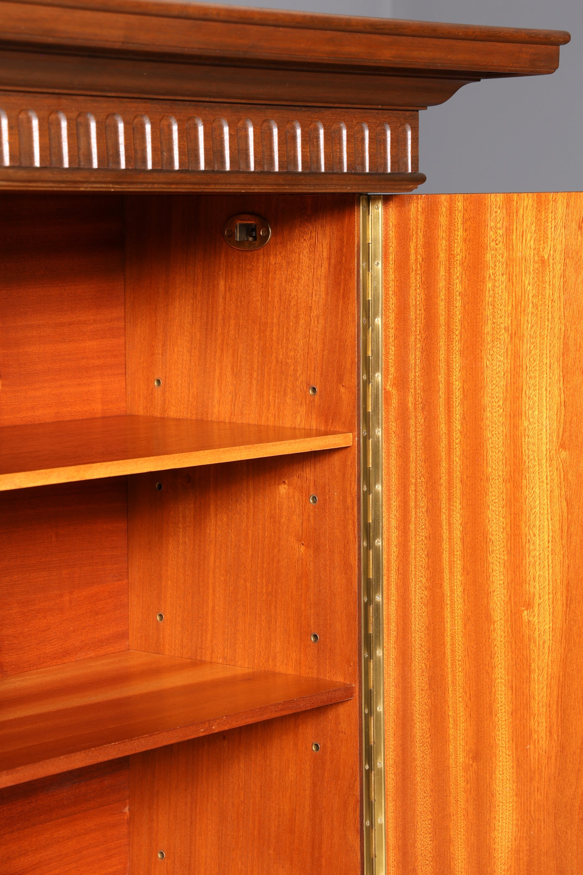 Dreamlike XXL Neo-Renaissance bookcase, antique display cabinet, gentleman&