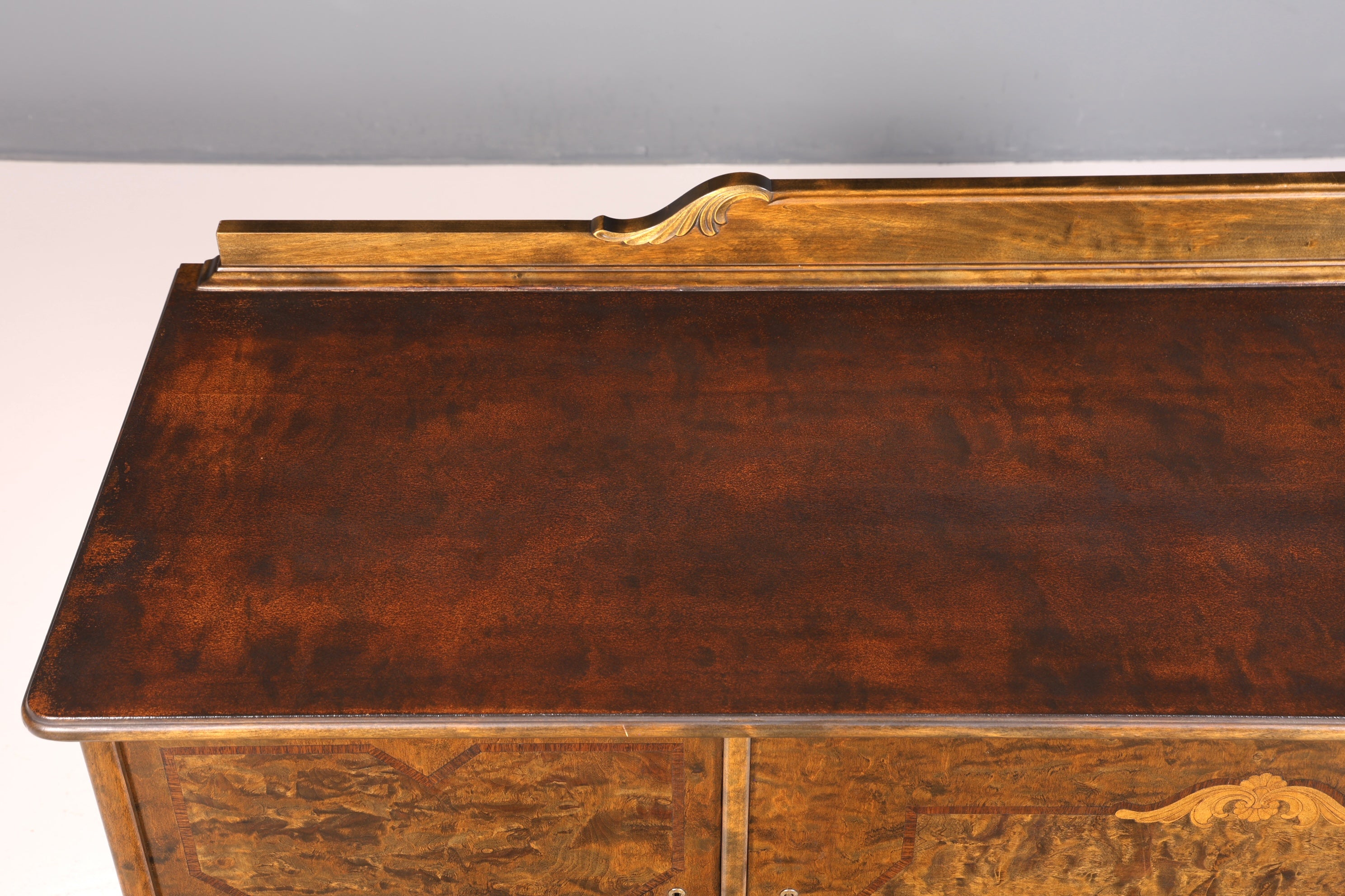 Fantastic Chippendale sideboard baroque style cabinet antique 50s 60s TV chest of drawers