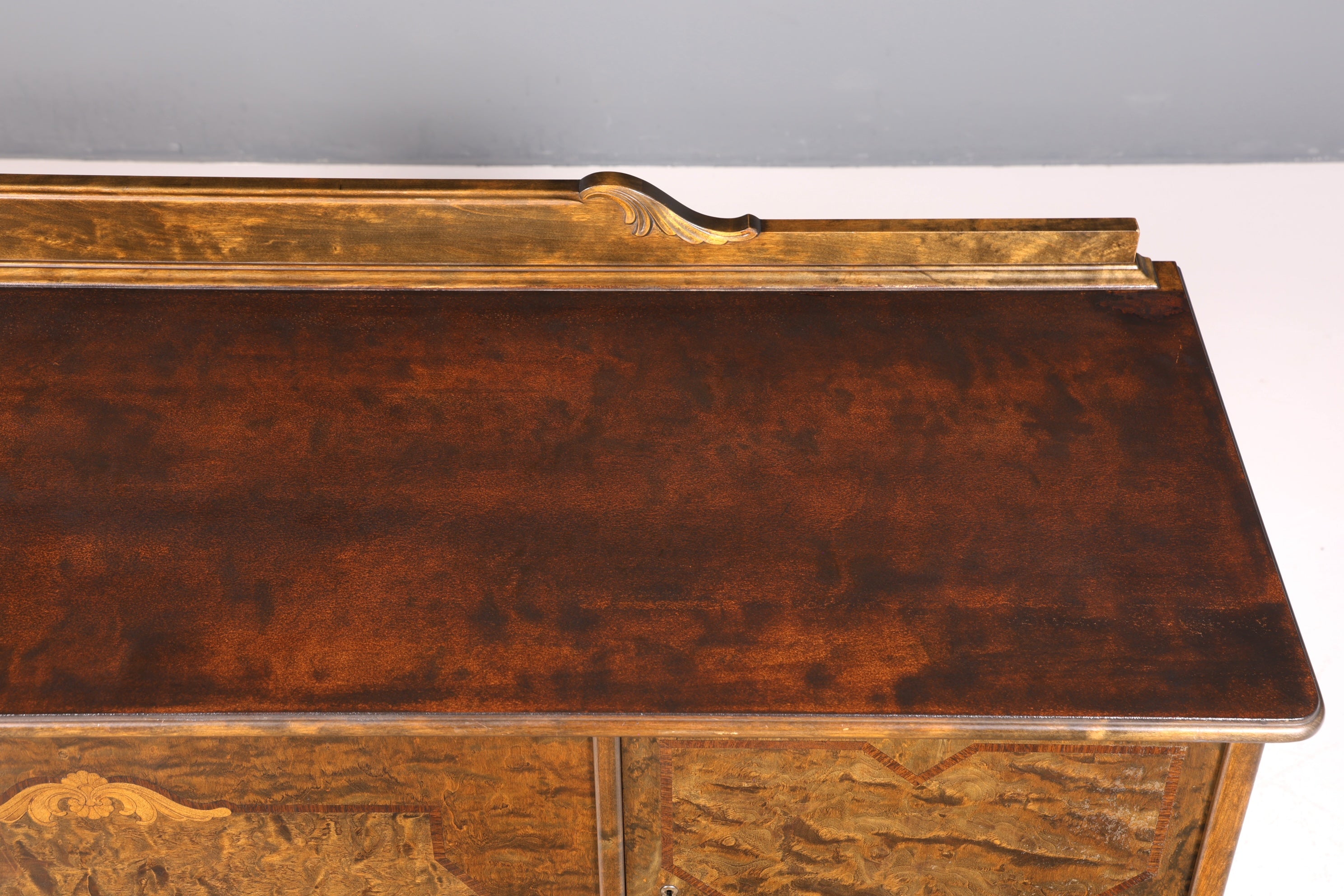 Fantastic Chippendale sideboard baroque style cabinet antique 50s 60s TV chest of drawers