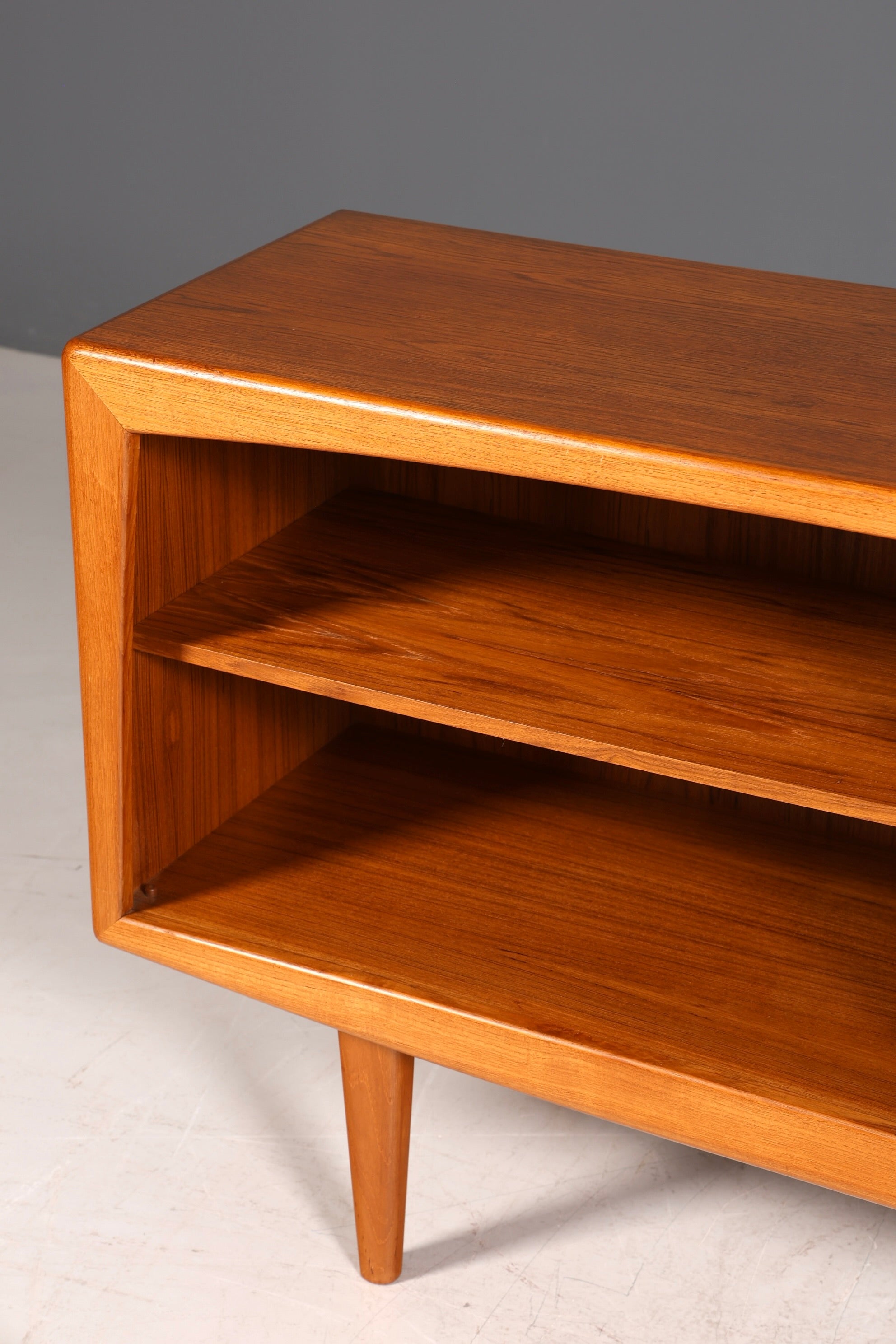 F960 Finish cm Schlichtes Mid Century Sideboard Vintage TV Kommode 60s Schrank Longboard Retro Lowboard