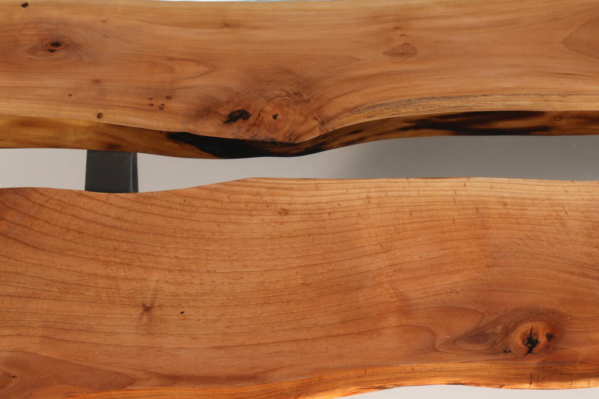 Wunderschöner Epoxidharz Tisch 200-90cm Nussbaum Esszimmer Tisch River Table Küchentisch