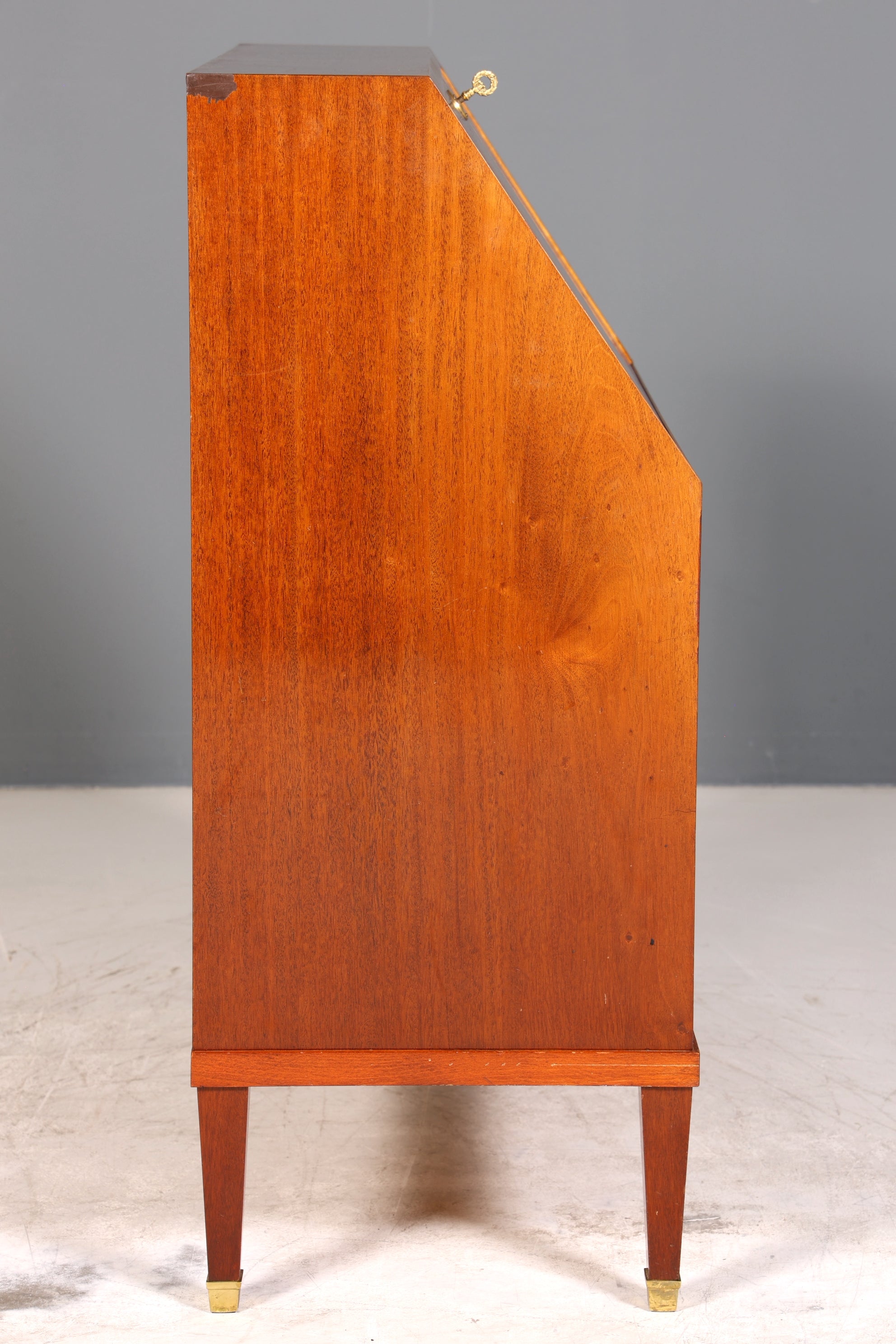 Stilvoller Sekretär im Englischen Stil Büro Kommode Schreibkommode Sekretär Kommode