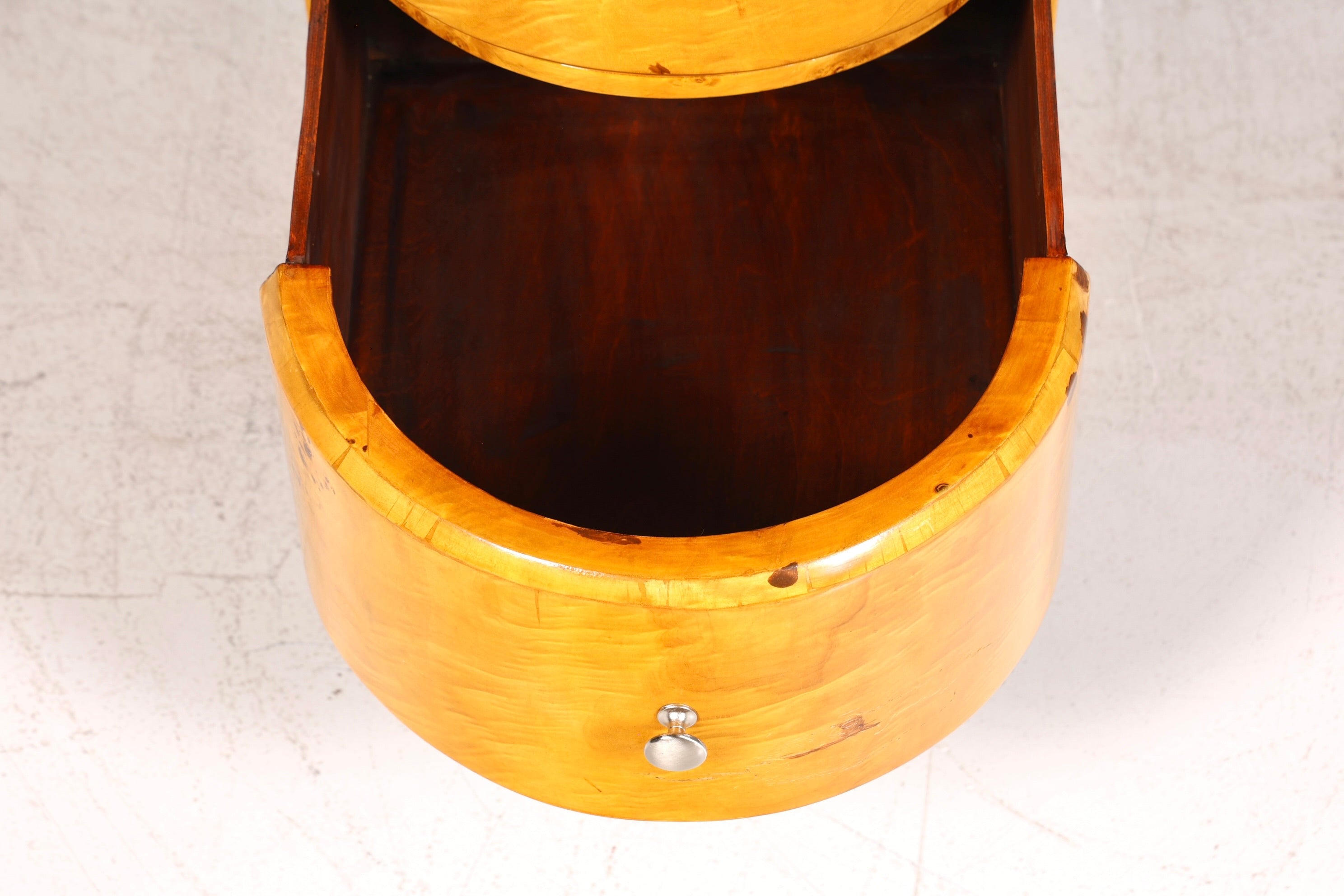 Beautiful Art Deco Design Chest of Drawers Birch Side Table Modern Cult Chest of Drawers