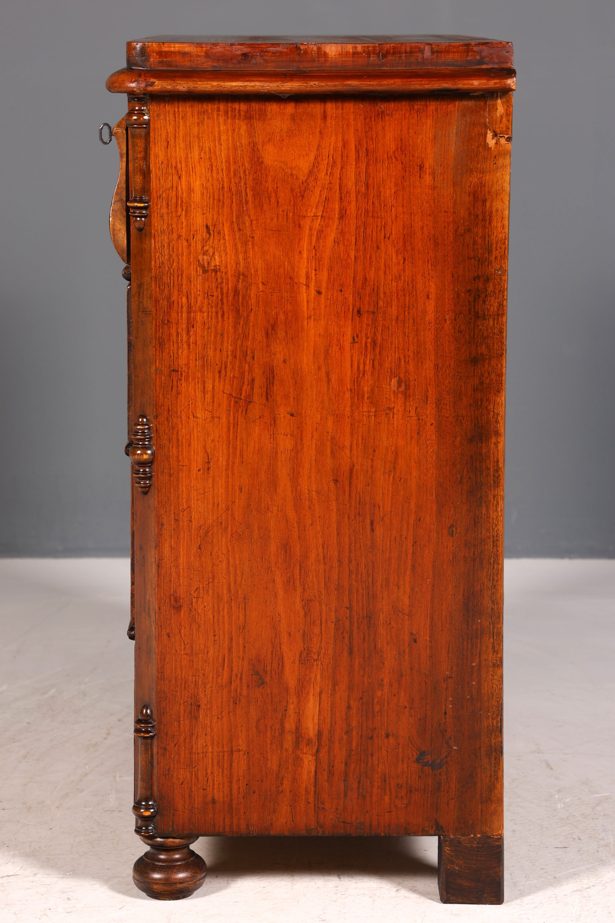 Stilvolle Louis Philippe Kommode Biedermeier Schubladen Kommode Antik Wäschekommode