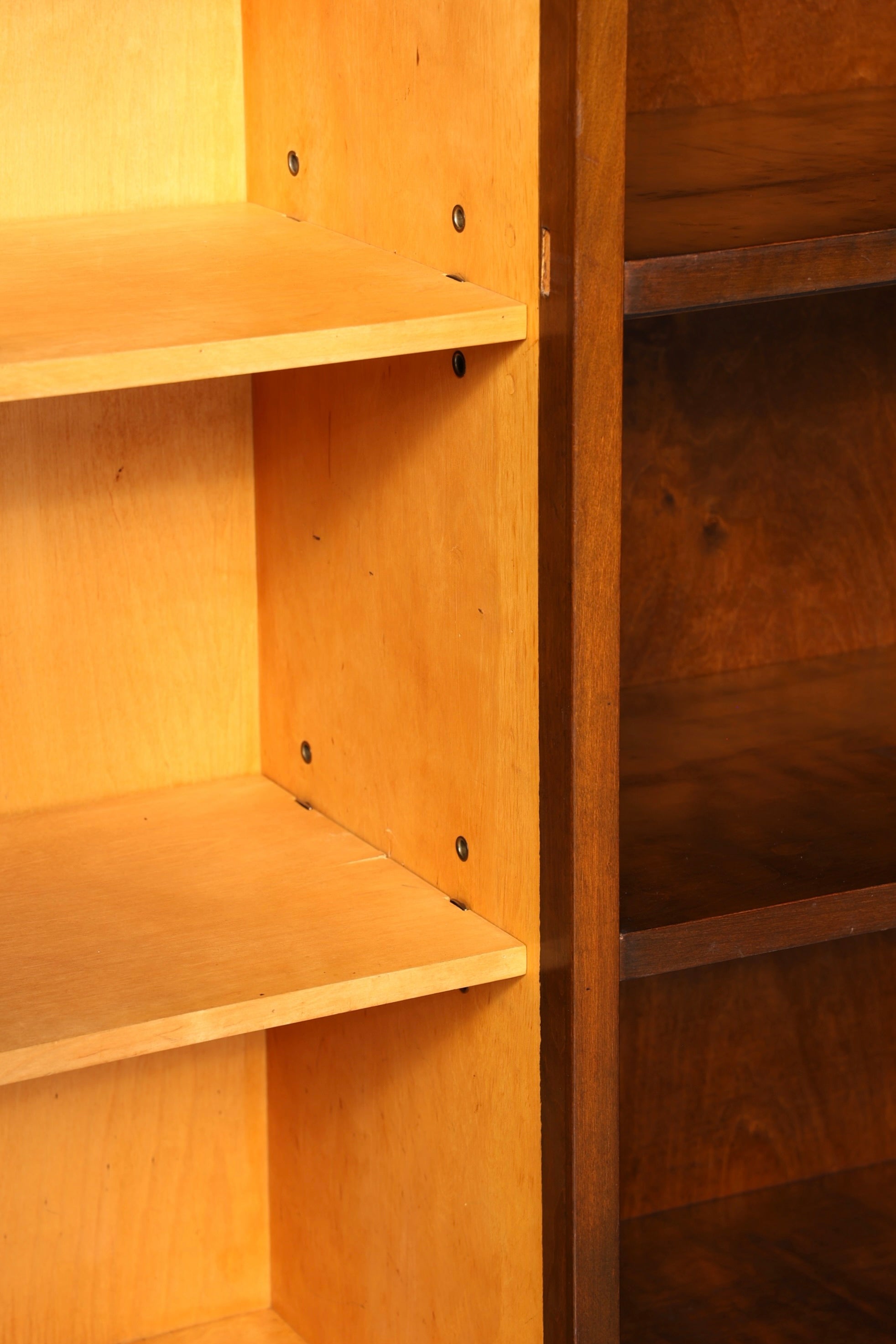 Dreamlike Neo-Renaissance bookcase, antique Gründerzeit shelf, cabinet, sideboard, gentleman&