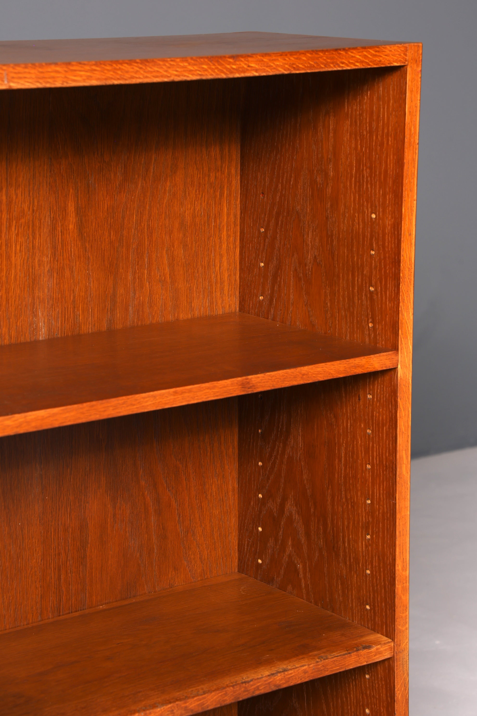 F993 Finish cm Schlichtes Mid Century Regal Vintage Bücherregal Schrank Buchablage 60s Bookshelf