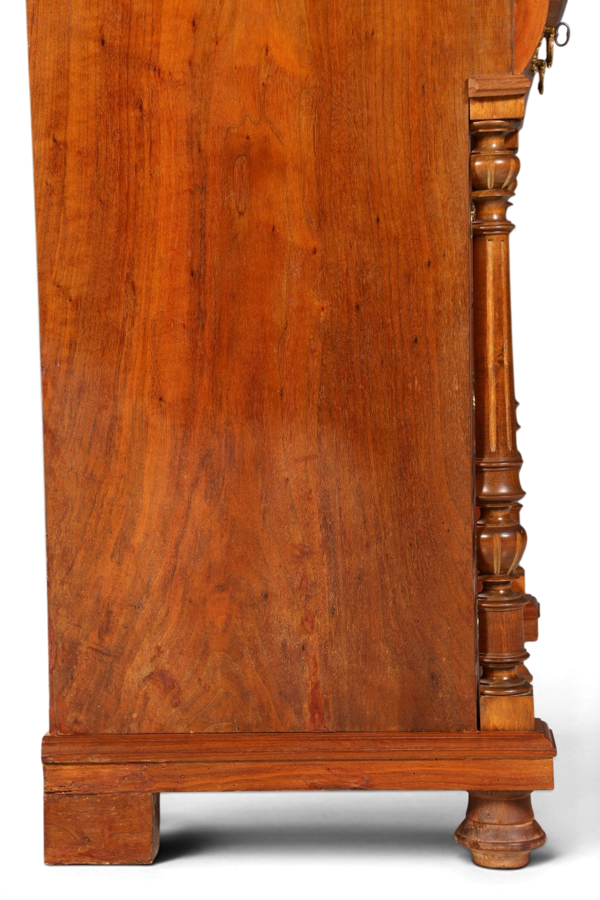 Edle Louis Philippe Kommode mit Spiegelaufsatz Gründerzeit Frisierkommode Holz Schrank Antik Flurschrank um 1880