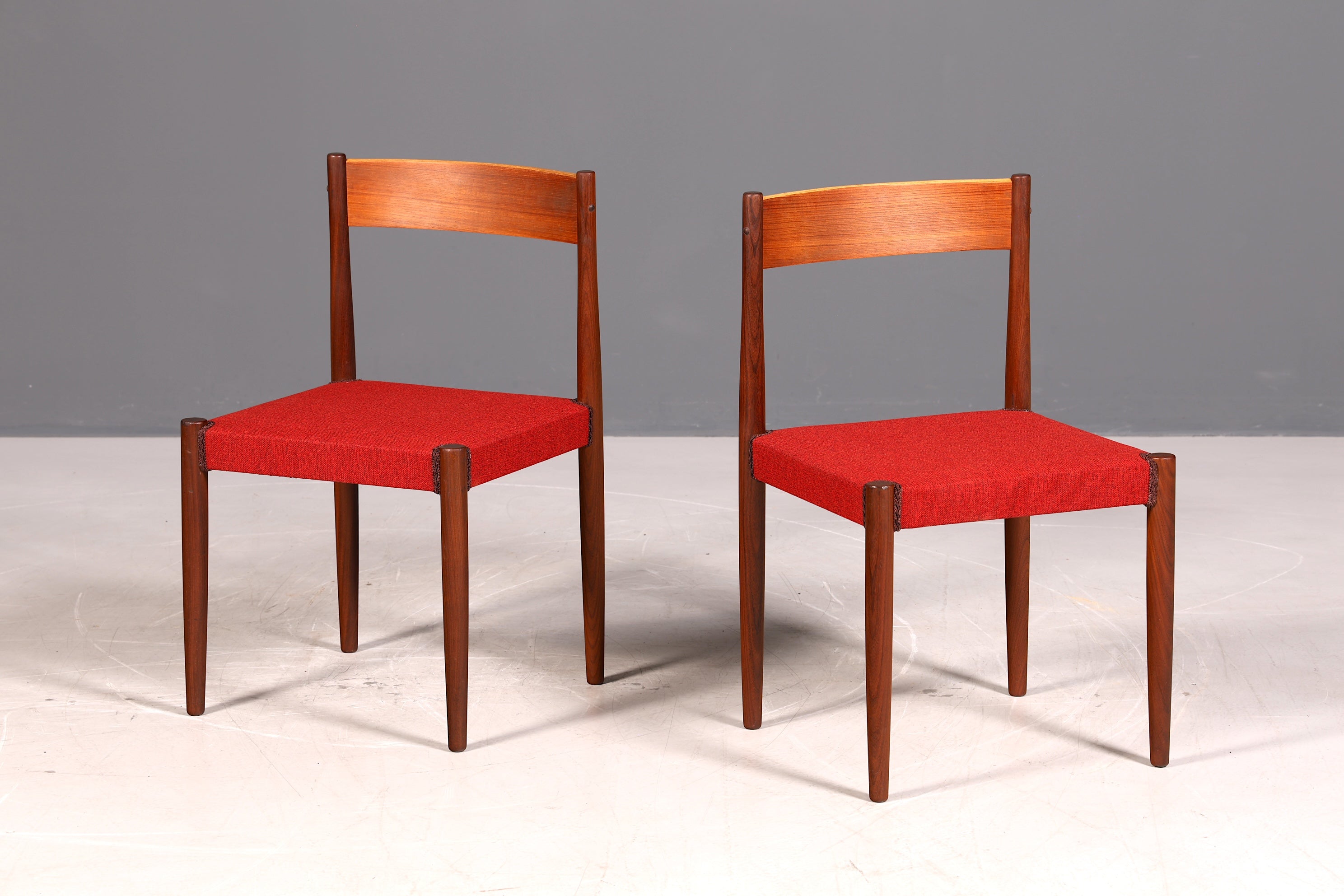 Eleganter Mid Century Stuhl Danish Design Vintage Esszimmerstuhl Retro Küchenstuhl Holz