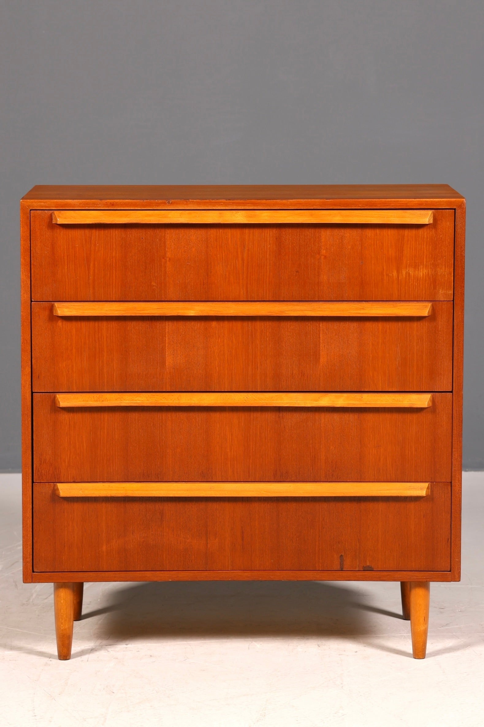 Wunderschöne Mid Century Kommode Teak Holz Sideboard Vintage Danish Design Schubladen Kommode