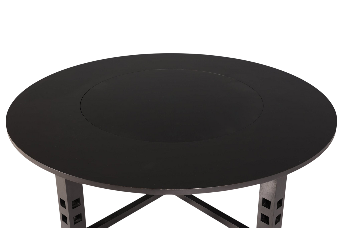 Sehr seltener Cassina Tisch DS3 Esstisch By Charles Rennie Mackintosh Küchentisch runder Tisch