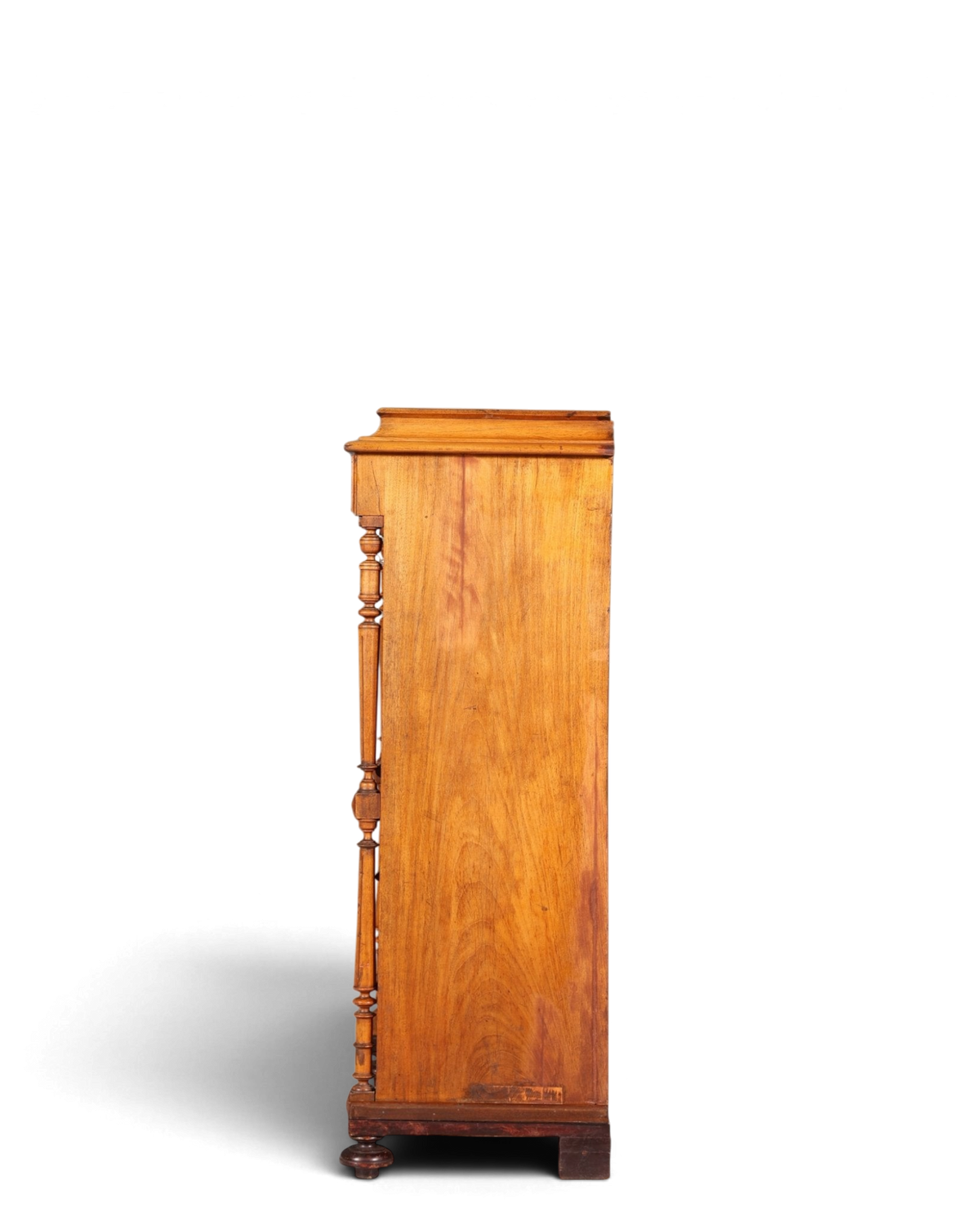 Stilvoller Gründerzeit Sekretär Vertiko Highboard Louis Philippe Kommode Schrank um 1880