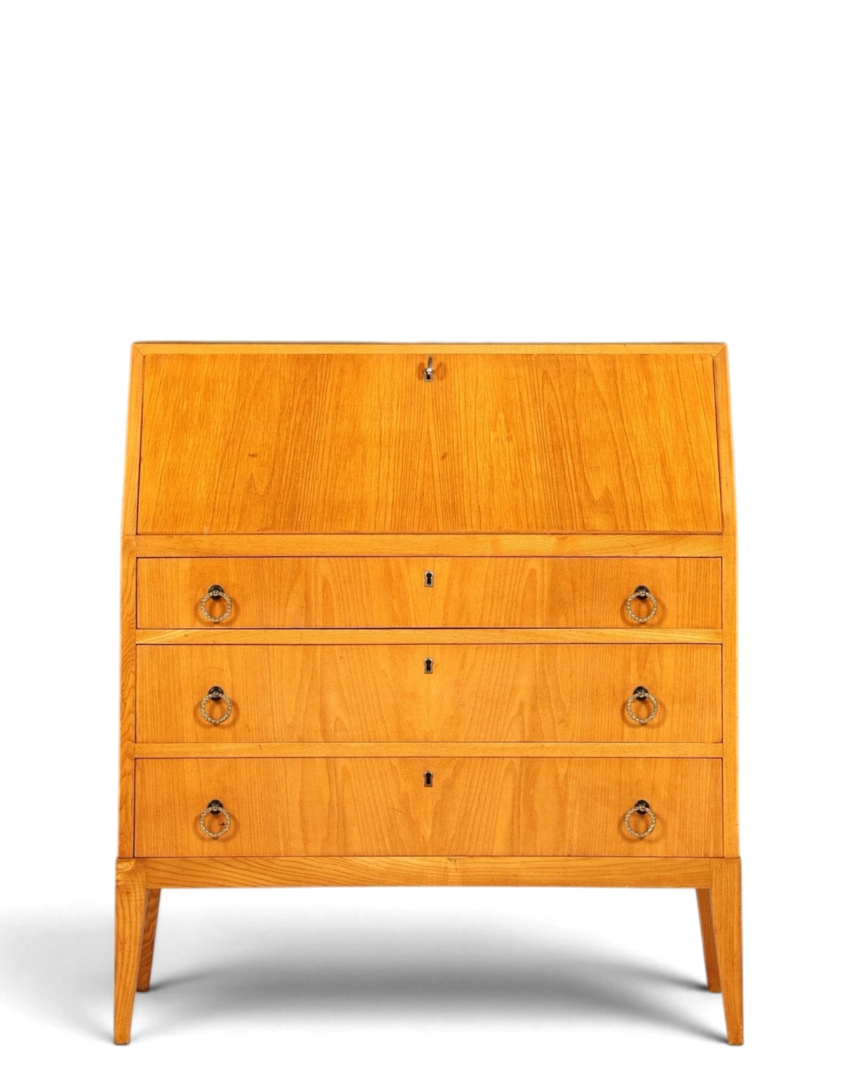 Stilvoller Mid Century Sekretär Danish Design Retro Büro Schrank Vintage Büro Kommode