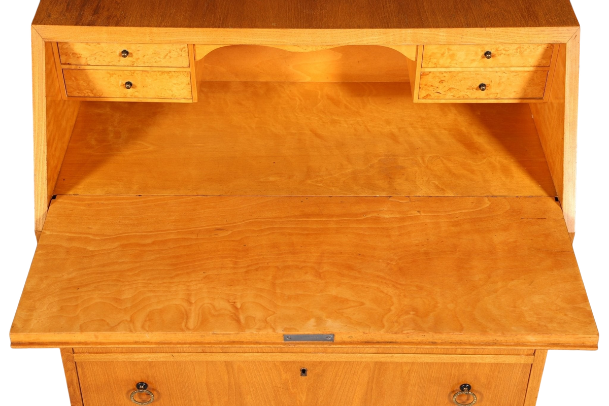 Stilvoller Mid Century Sekretär Danish Design Retro Büro Schrank Vintage Büro Kommode