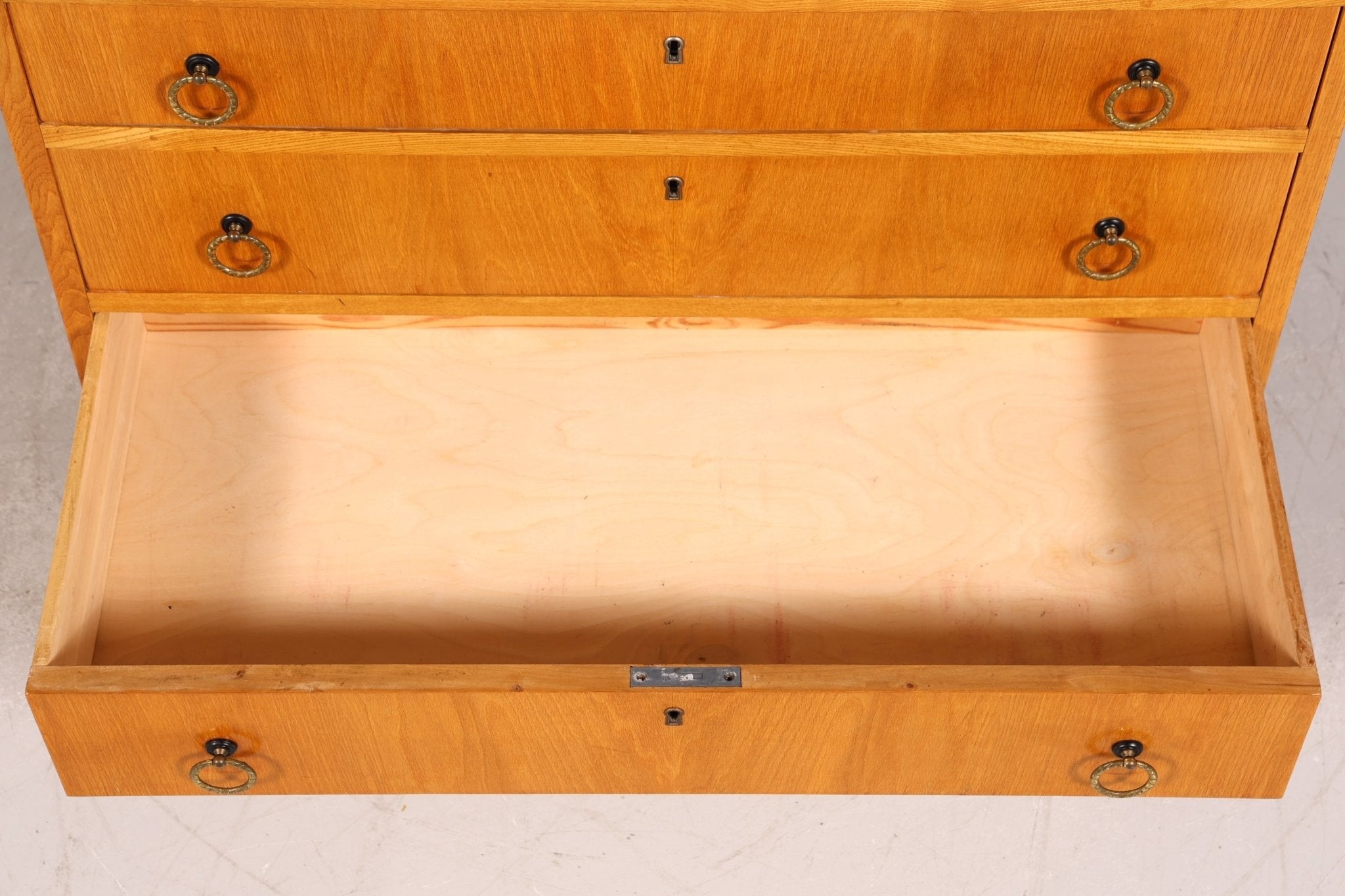 Stilvoller Mid Century Sekretär Danish Design Retro Büro Schrank Vintage Büro Kommode