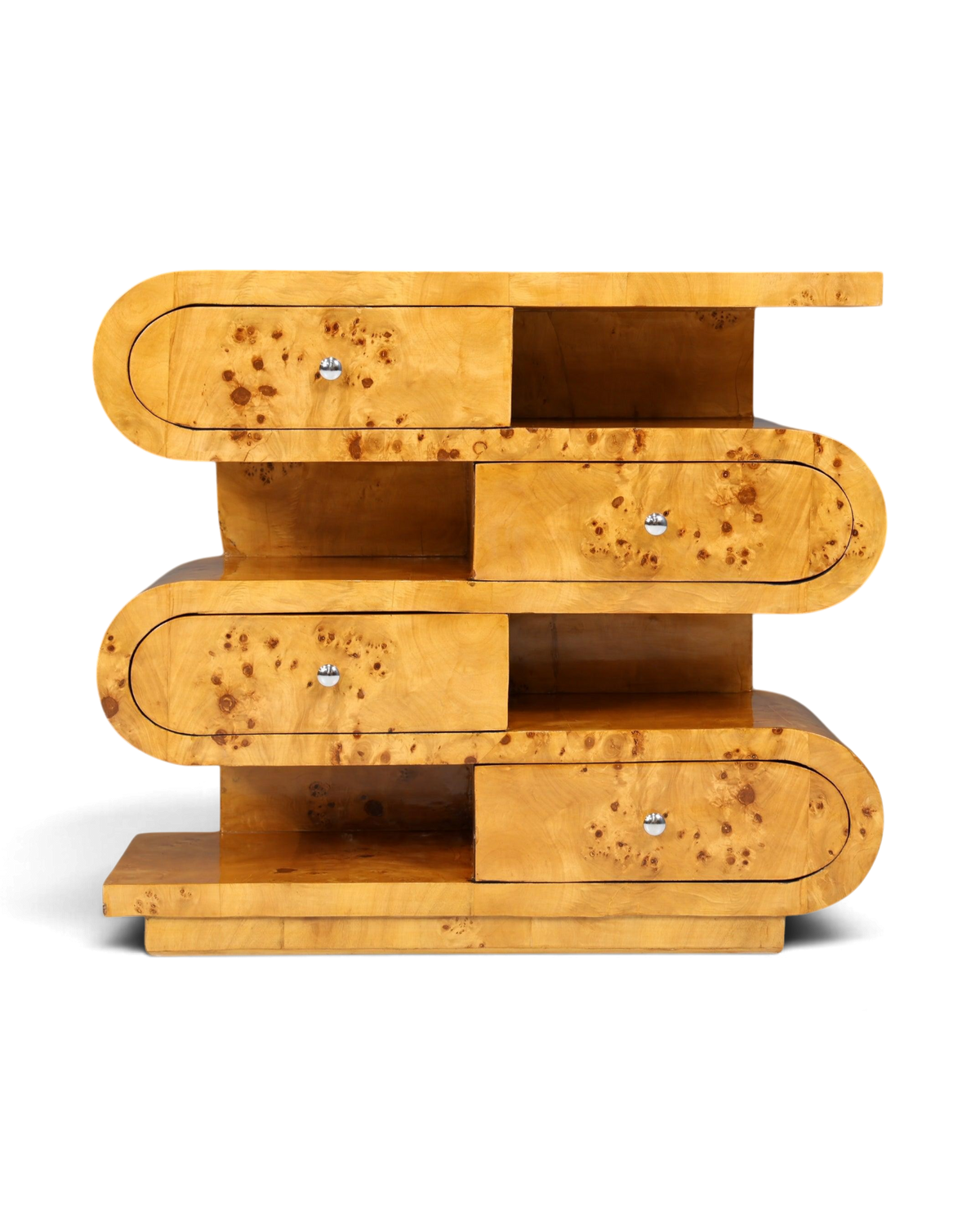 Traumhaftes Art Deco Stil Sideboard Bücherregal Biedermeier Antik Stil Kommode