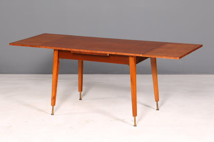 Wunderschöner Mid Century Küchentisch Vintage Tisch ausziehbar höhenverstellbar Esstisch 60s Holz