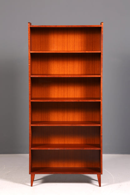 Schlichtes Mid Century Regal Vintage Bücherregal Schrank Buchablage 60s Bookshelf Designklassiker
