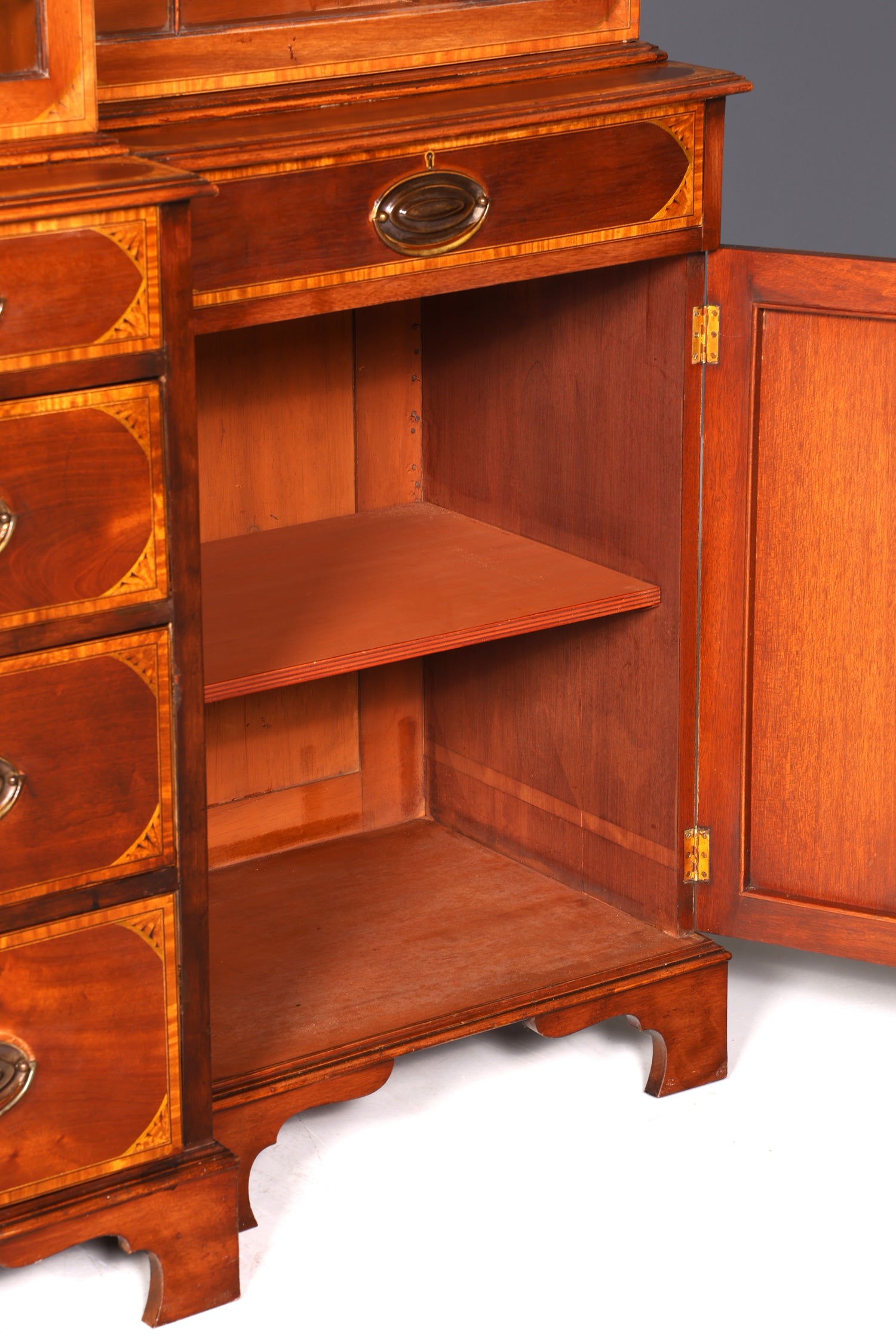 Wunderschöne Englische Vitrine Bibliothek Bücherschrank UK Buffet Schrank 60s Jahre