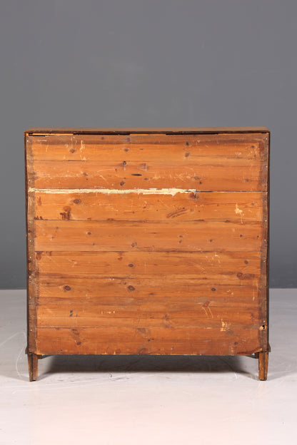 Original Barock Sekretär um 1800 Kommode Antik massiv Holz Schreibtisch Schreibkommode