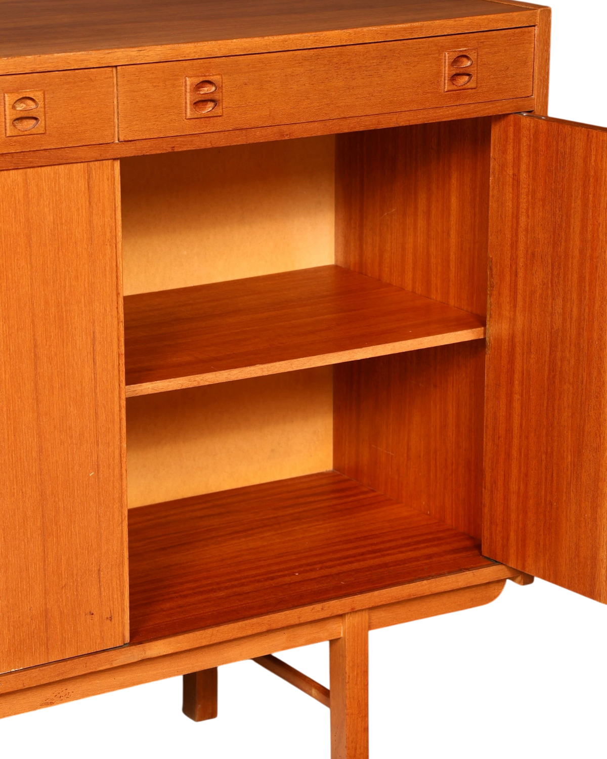 G203 Finish Teak Wunderschönes Mid Century Sideboard Vintage TV Kommode 60s Schrank (Kopie)