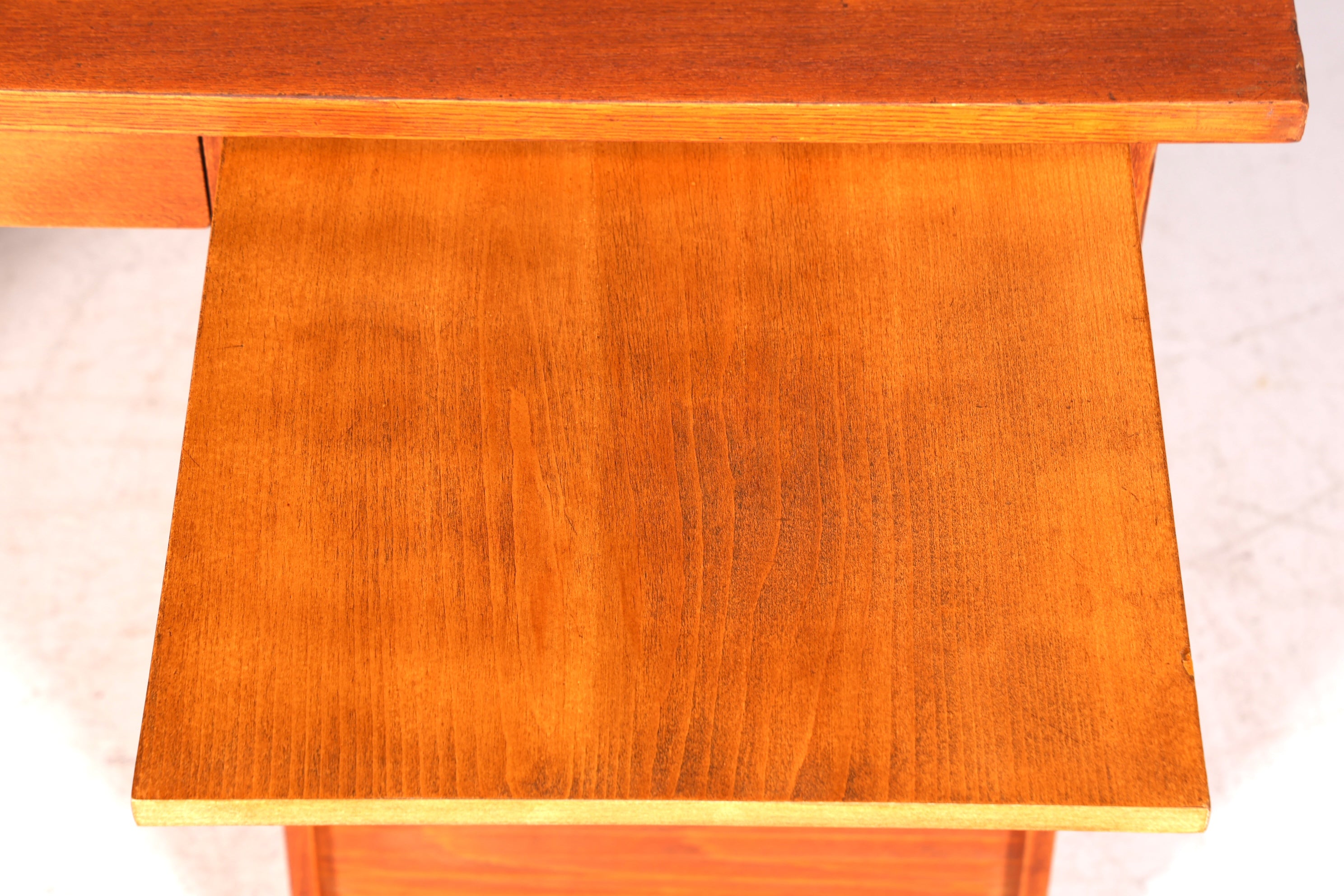 Wunderschöner Bauhaus Rollladen Schreibtisch Mid Century echt Holz Bürotisch Office Table