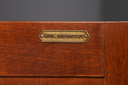 F940 Finish Bücherregal Antik Stil 60s