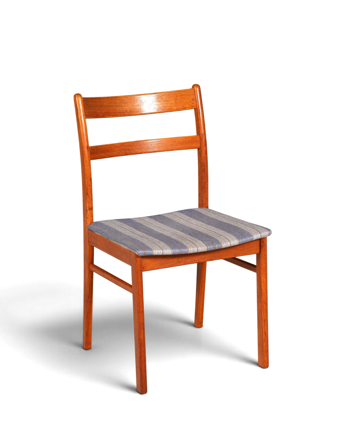 G403 Finish cm 4x Mid Century Teak Holz Stühle Made in Denmark Retro Stuhlset Danish Design Küchenstühle (Kopie)