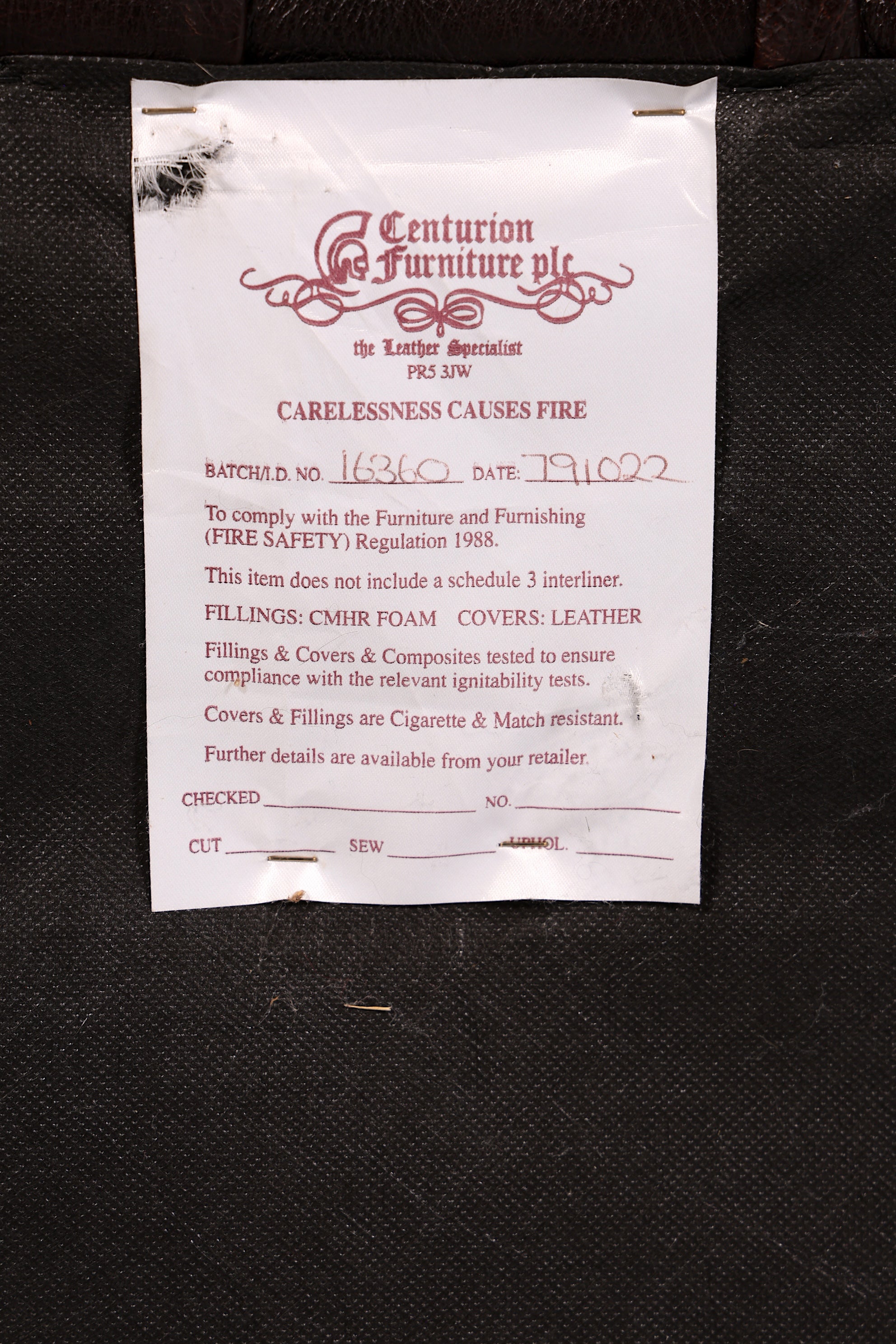 Wunderschöne Original Chesterfield Centurion 2-Sitzer Couch Englisches echt Leder Sofa UK