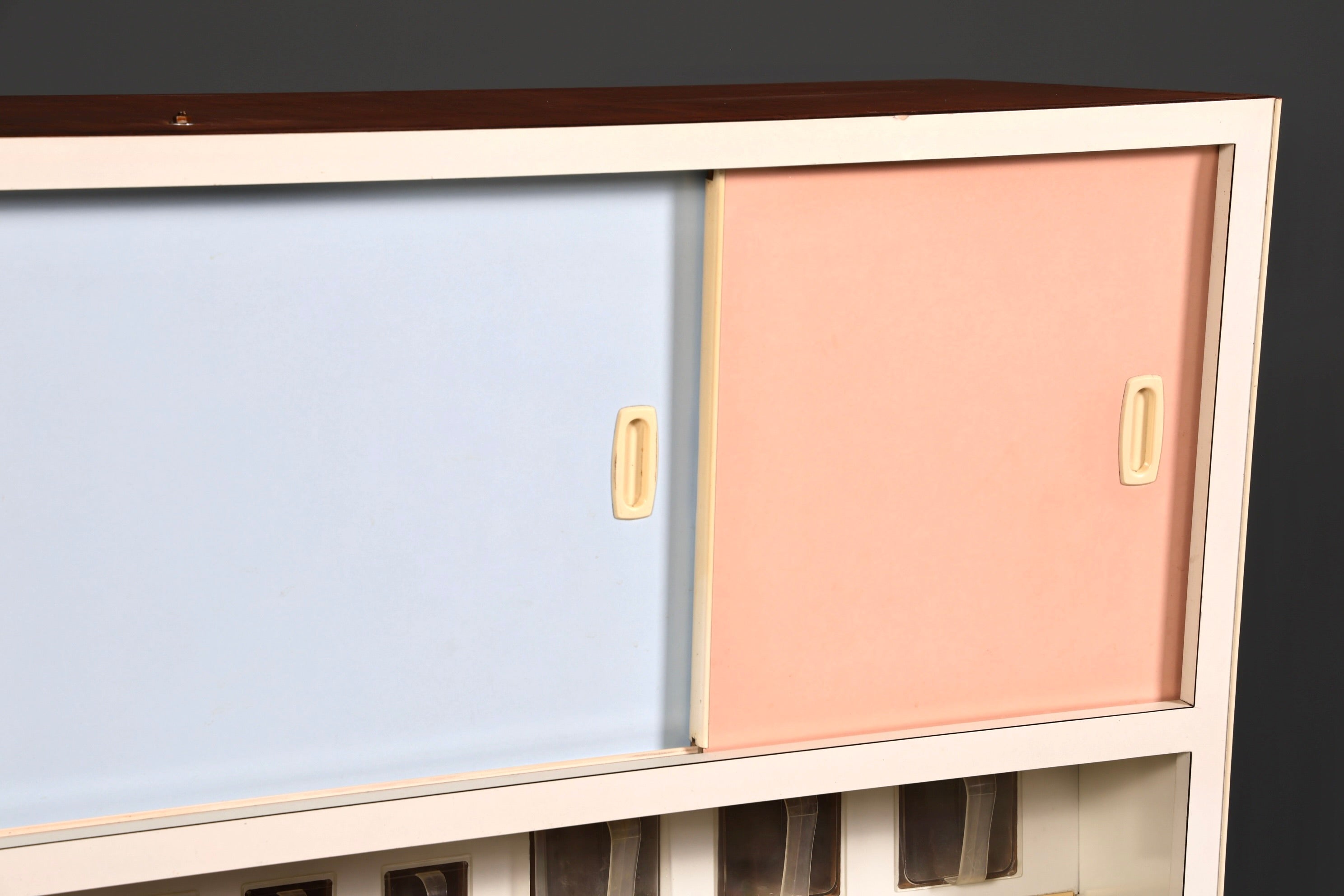 Kultiger Mid Century Küchenschrank Vintage Buffet Retro Anrichte 60er Jahre Schrank