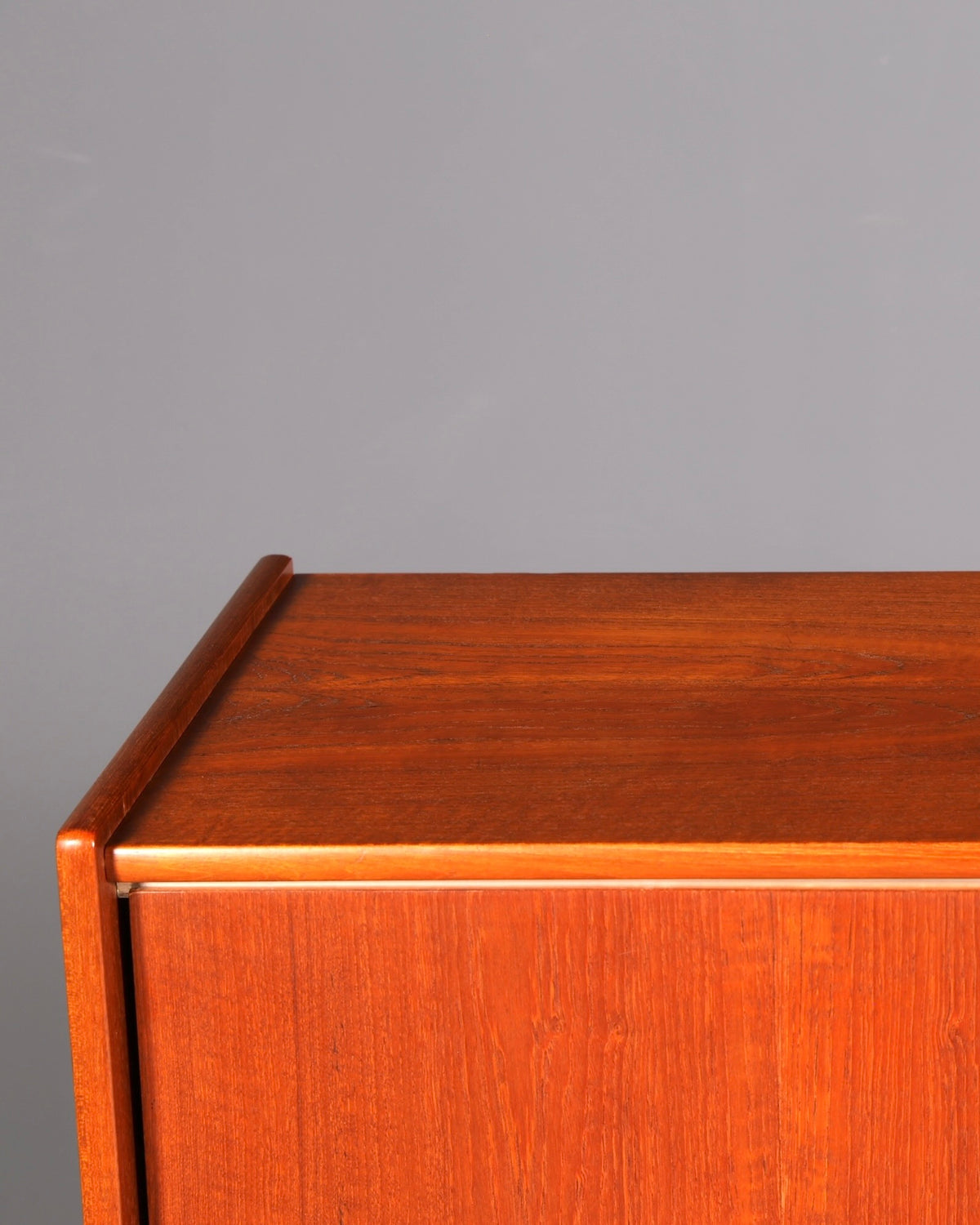 Dreamy mid-century sideboard, teak highboard cabinet, vintage Danish design chest of drawers