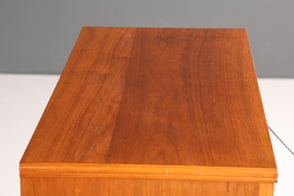 Stilvoller Sekretär im Englischen Stil Büro Vertiko Kommode echt Holz Schreibkommode