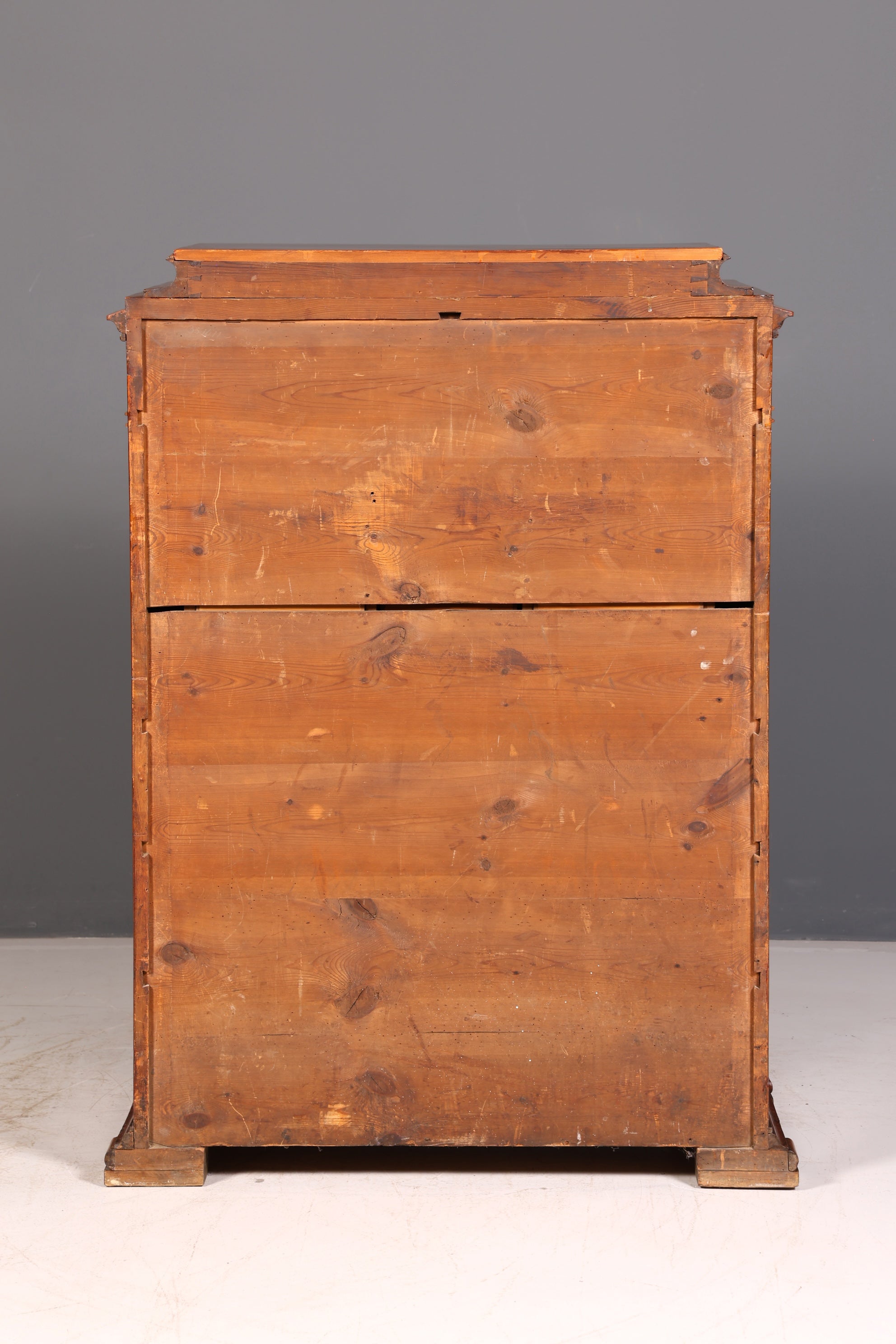 Beeindruckender Biedermeier Sekretär Louis Philippe Vertiko Antik Kommode Schreibkommode Office Desk