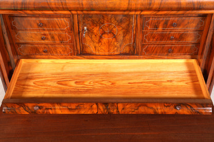 Wunderschöner Louis Philippe Sekretär um 1880 Gründerzeit Antik Schrank Chiffoniere