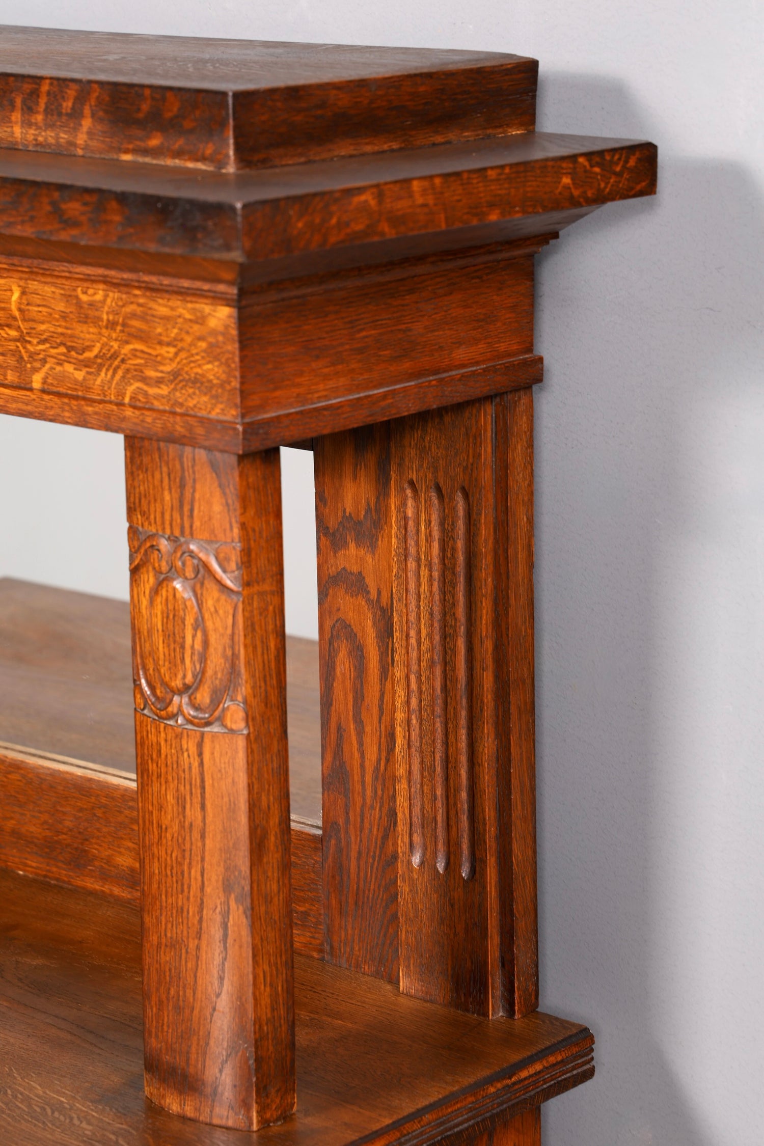 Wunderschönes Jugendstil Sideboard Antik Eiche Kredenz Buffet Anrichte Schrank Kommode