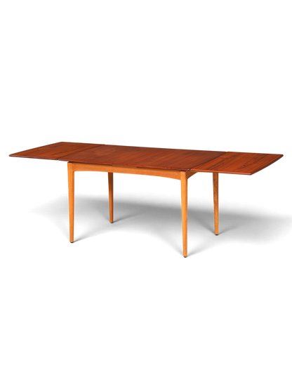 Traumhafter Mid Century Esstisch ausziehbarer Danish Design echt Holz Küchentisch Esszimmer Tisch