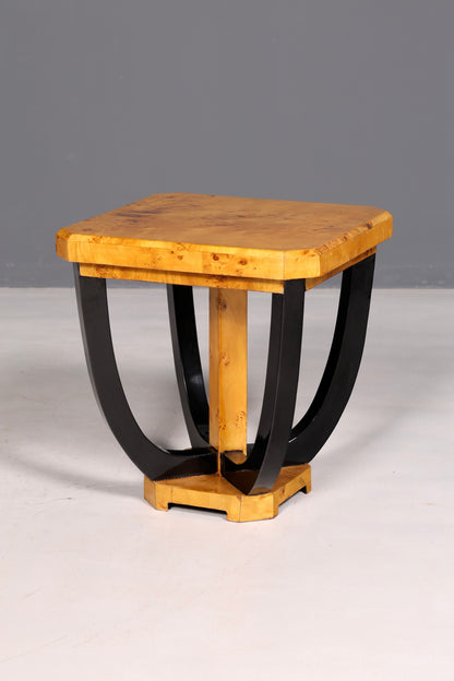 Stilvoller Art Deco Stil Tisch Luxus Couchtisch Biedermeier Ablagetisch Birke