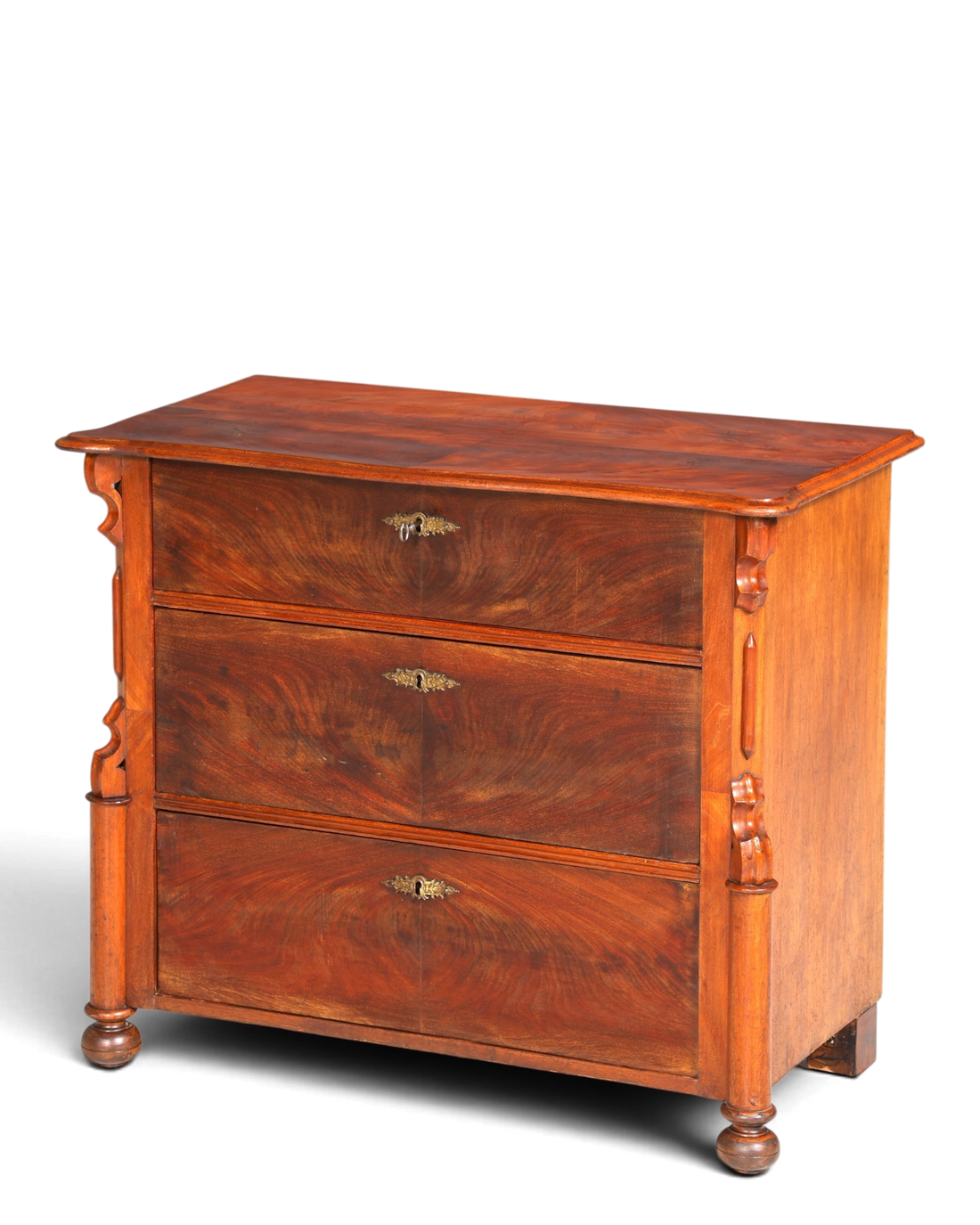 Wunderschöne Louis Philippe Kommode Gründerzeit Sideboard um 1880 Schubladenkommode Antik Wäschekommode