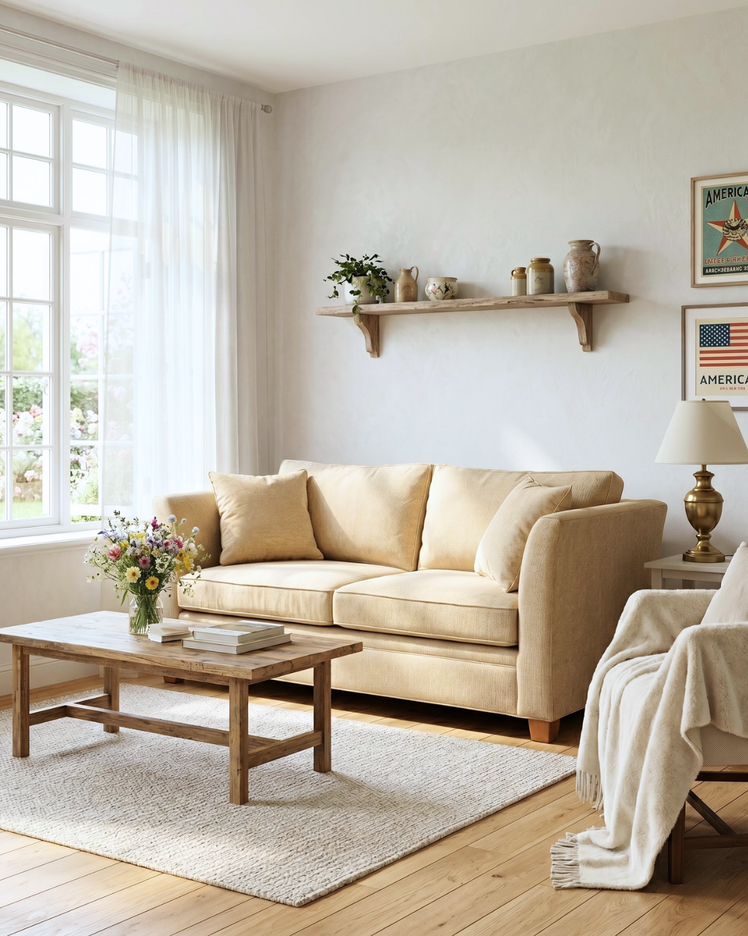 Wunderschönes Original Drexel Heritage Sofa USA Couch 2-Sitzer Wohnzimmer Polstersofa