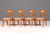 G093 Finish 4x Edle Englische Stühle Englisch Dining Chairs Antik 60er Jahre Regency Küchenstühle Stuhlset (Kopie)