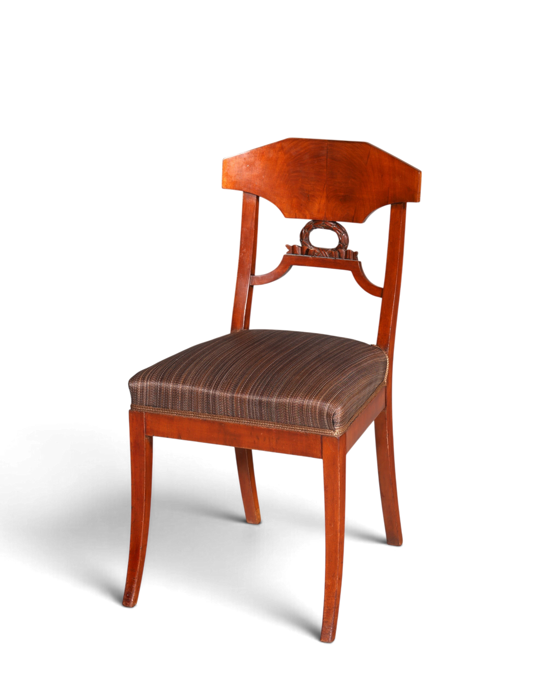 Traumhafter Biedermeier Stuhl Antik Küchenstuhl echt Holz Sekretär Stuhl Esszimmer Stuhl 2 von 2