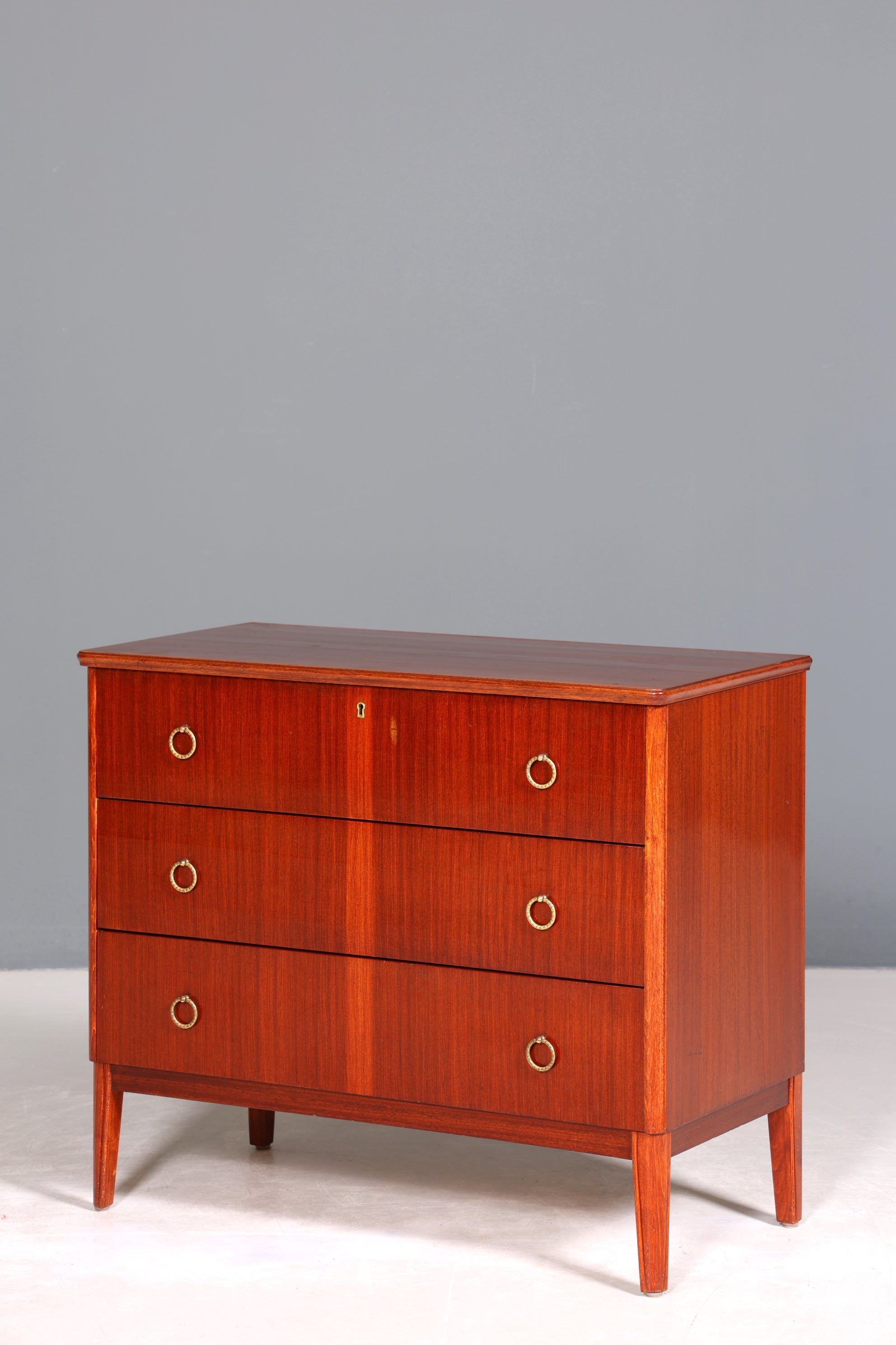 Stilvolle Mid Century Kommode Vintage Sideboard 60s Schubladenkommode Wäschekommode