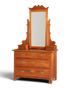 Wunderschöne Jugendstil Kommode Antik Sideboard mit Spiegel Flurkommode Frisierkommode