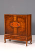 G149 Finish cm Stilvoller Original Art Deco Schrank Vertiko Sideboard um 1930 Highboard Kommode