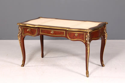 G078 Finish - Louis XV Barock Schreibtisch usw. Messing Zarge, Preis muss ich noch recherchieren