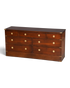 Traumhaftes Maritim Sideboard Englische Schiffs Kommode Englisch Antik Schrank Military Chest
