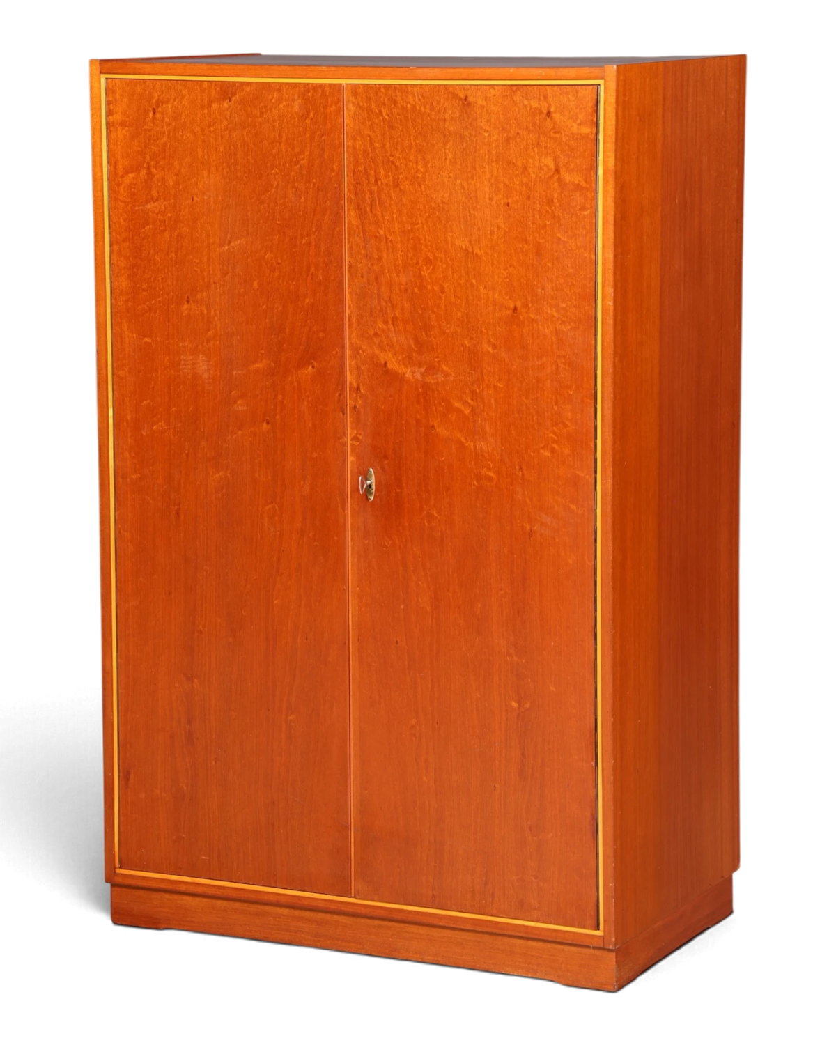 Wunderschöner Mid Century Kleiderschrank Vintage Schrank Wäscheschrank Retro Garderobenschrank Dielenschrank 60er Jahre